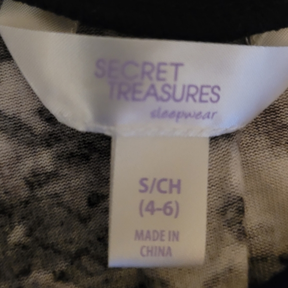 Secret Treasures Sleeveless Asymmetrical Sleep Tank - Picture 5 of 6